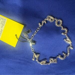 NWT Marc Jacobs Silver Chain Bracelet